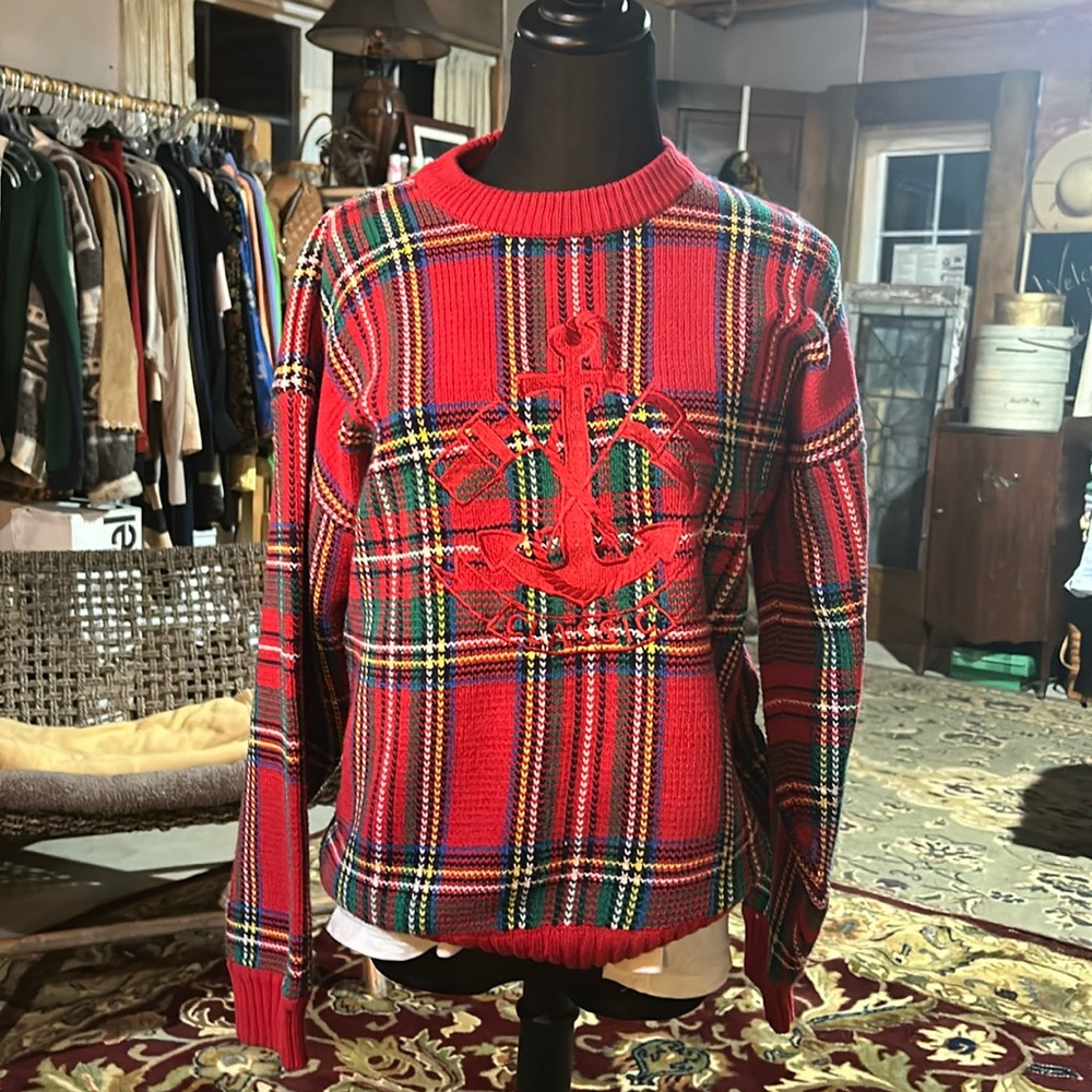 Charter club tartan sweater